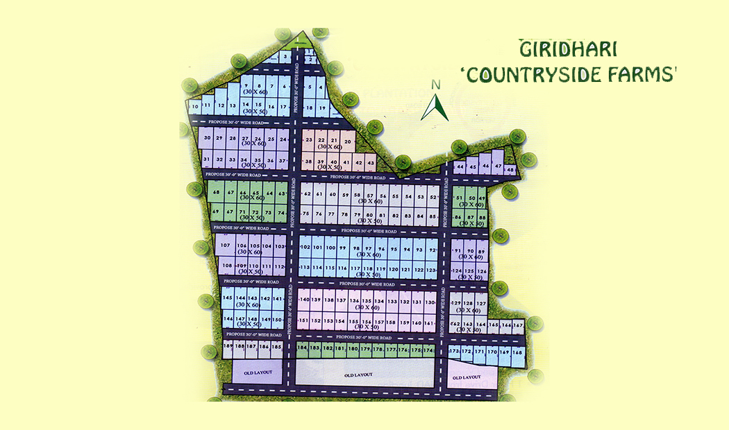 Green County Site Map