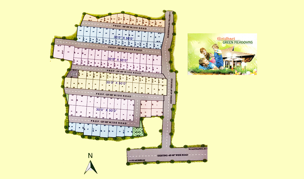 Green County Site Map