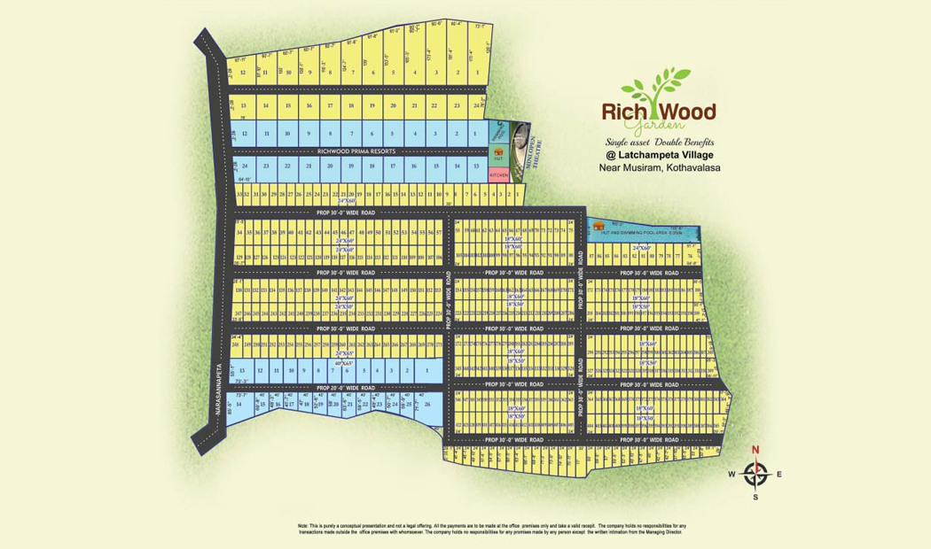 Green County Site Map